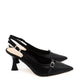 Slingback Roby Nero