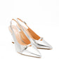 Slingback Roby Argento