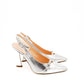 Slingback Roby Argento
