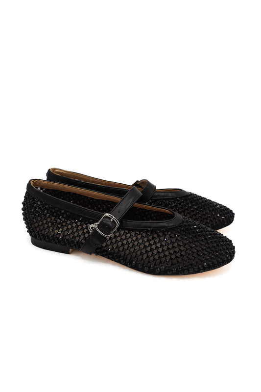 Angelo of Rome Ballerine GD398 Nero