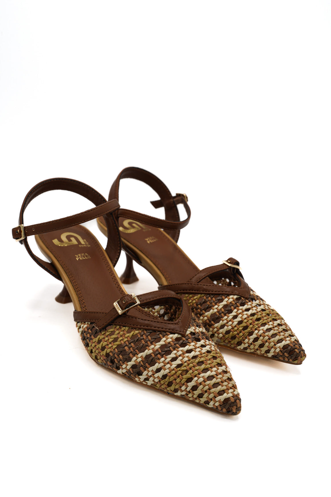 Angelo of Rome Decolletè GY460 Brown