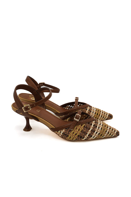 Angelo of Rome Decolletè GY460 Brown