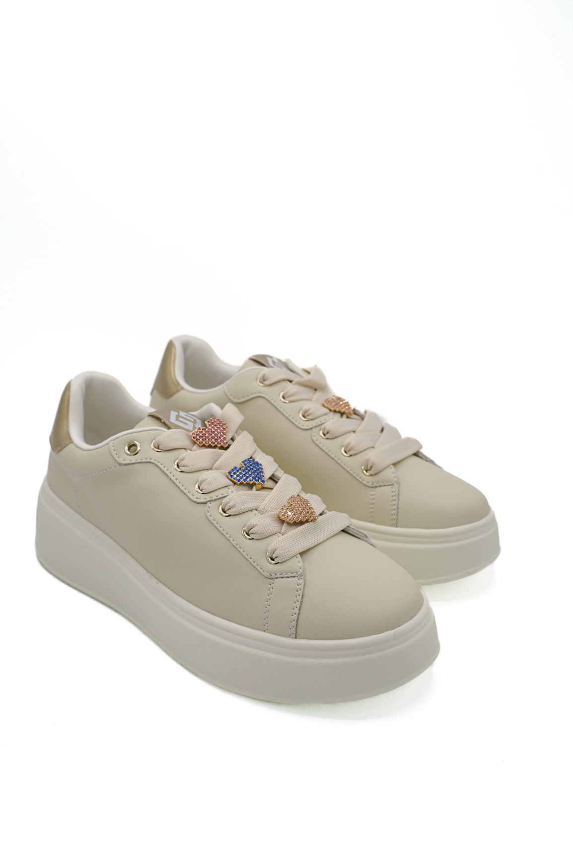 Angelo of Rome Sneakers GB1045 Beige