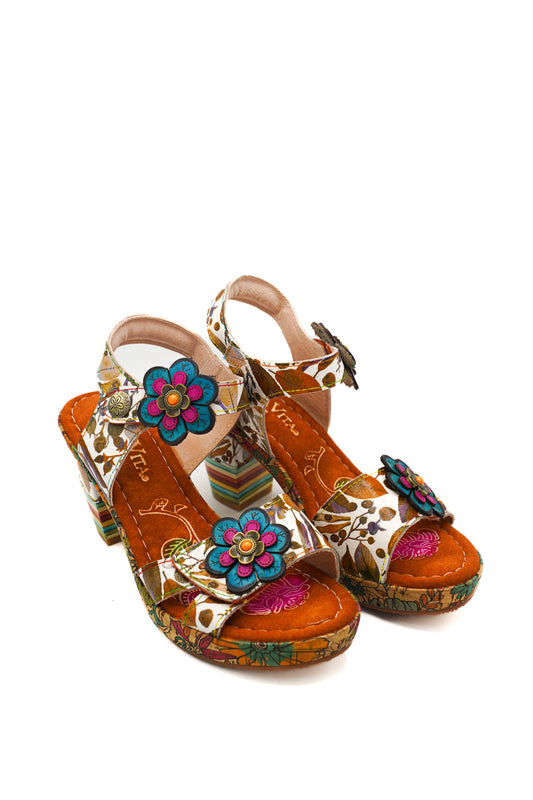 Laura Vita Sandali Nellao 36 Camel