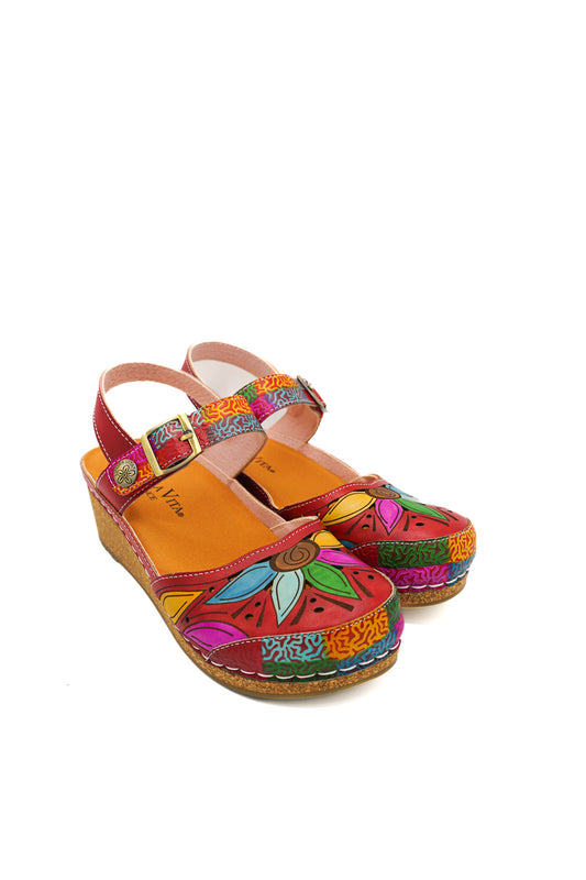 Laura Vita Sandali Facscineo 02 Rouge