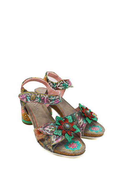 Laura Vita Sandali Framboiseo 33 Gris