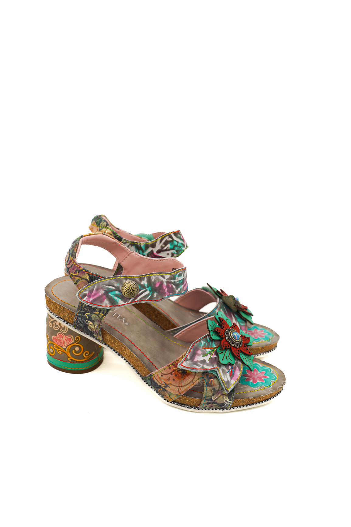 Laura Vita Sandali Framboiseo 33 Gris