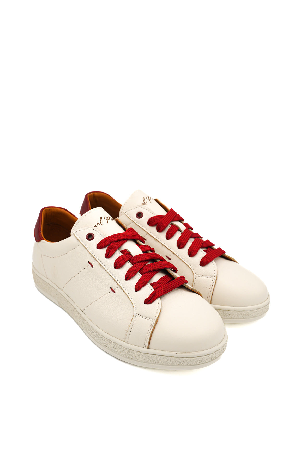 Exton Sneakers 100 Bianco/Rosso