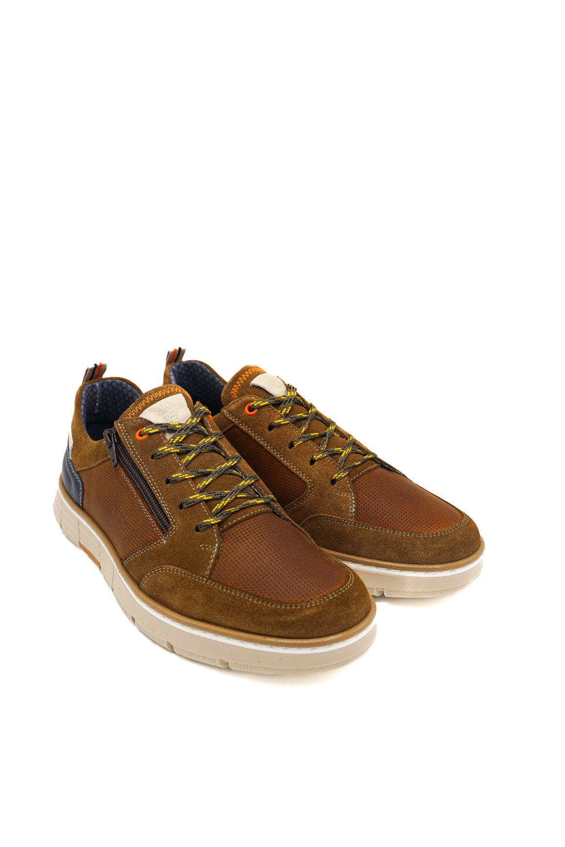 Zen Sneakers 11014 Roccia/Cognac/Mare