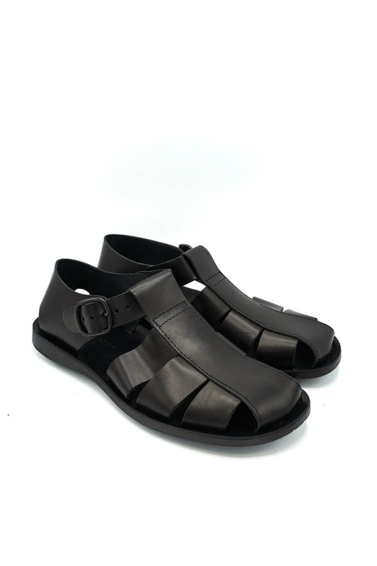 Antichi Romani Sandali 02 Nero